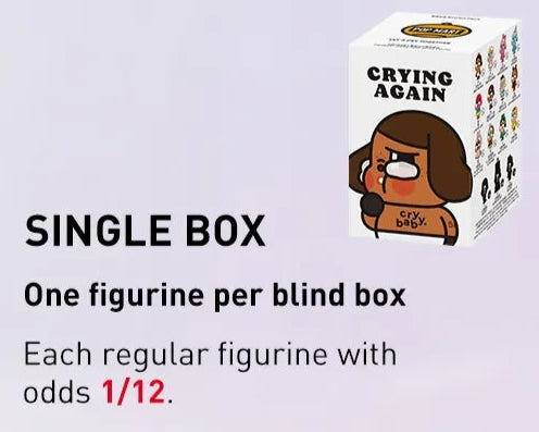 Crybaby Crying Again Series Figures (Blind Box)