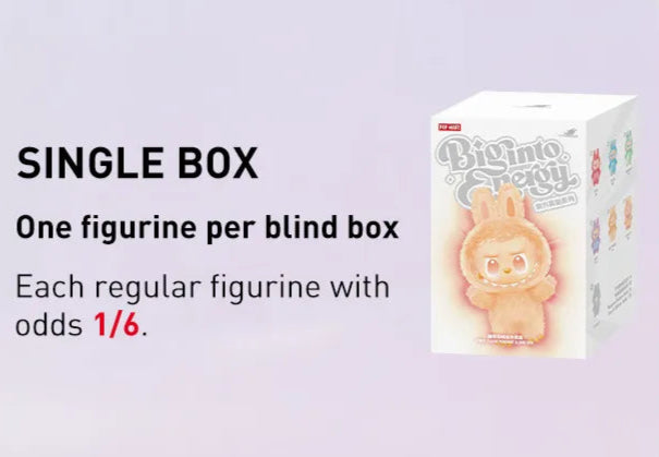 Labubu The Monsters Big into Energy Series Vinyl plush (Blind Box)