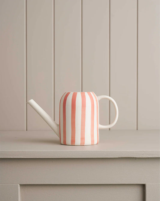 Robert Gordon Watering Can (Coral Striped)