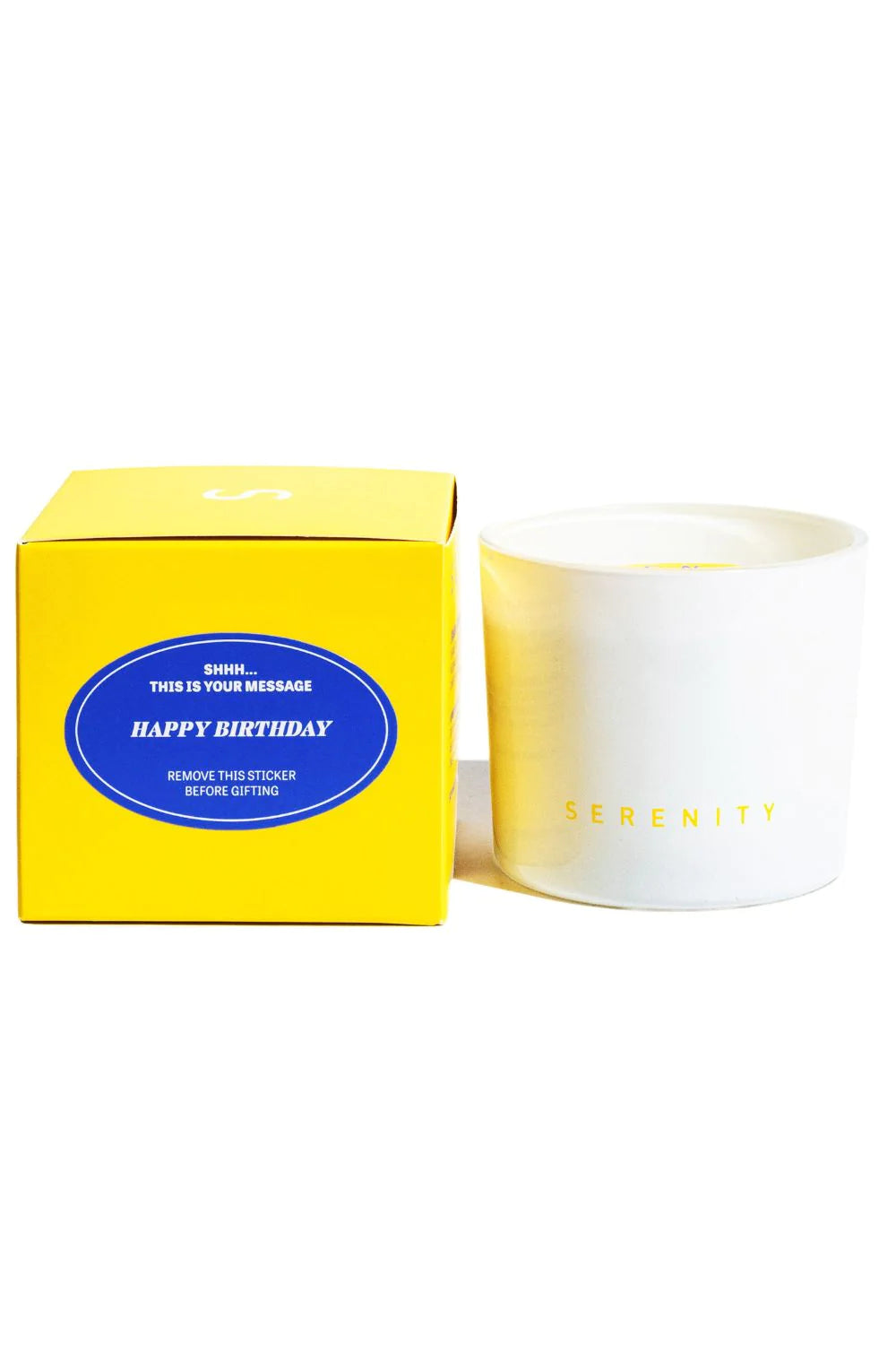 Serenity Hidden Message Candles 250g