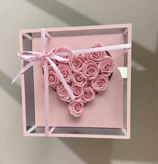 All My Heart Preserved Acrylic Box