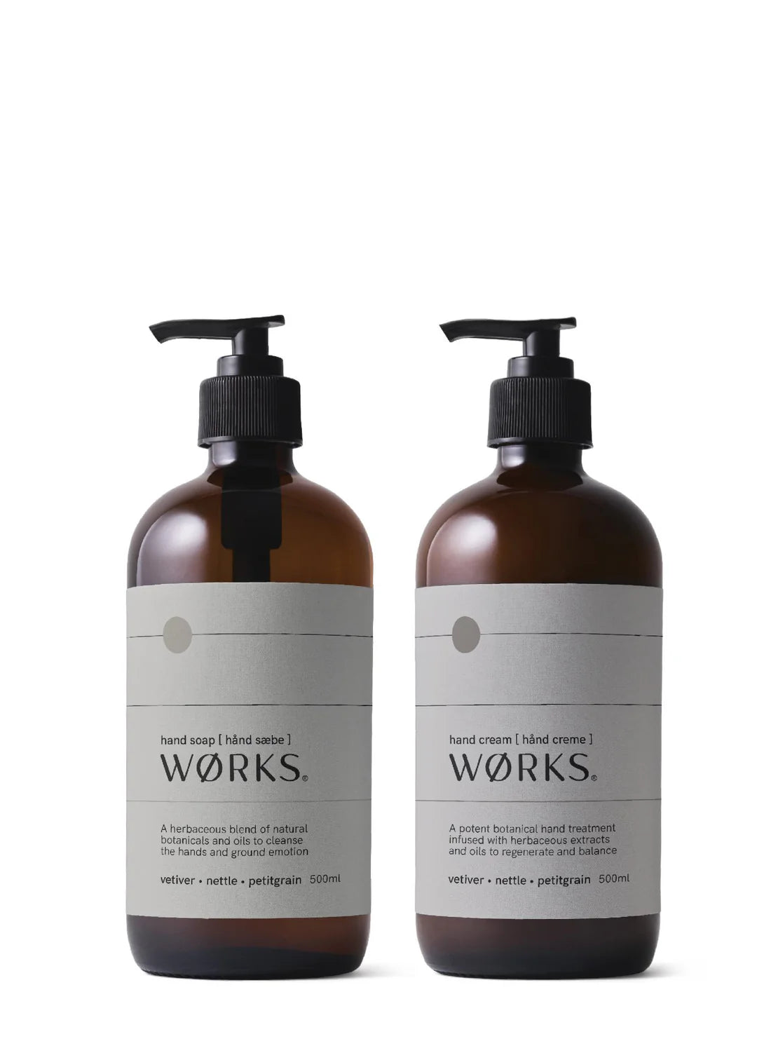 *New* Works Vertiver Hand Duo 250ml