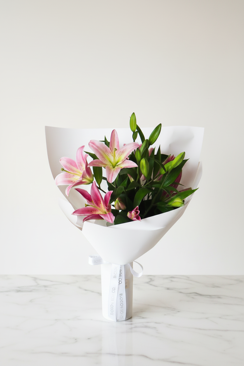 Market Bunch Oriental Lilies
