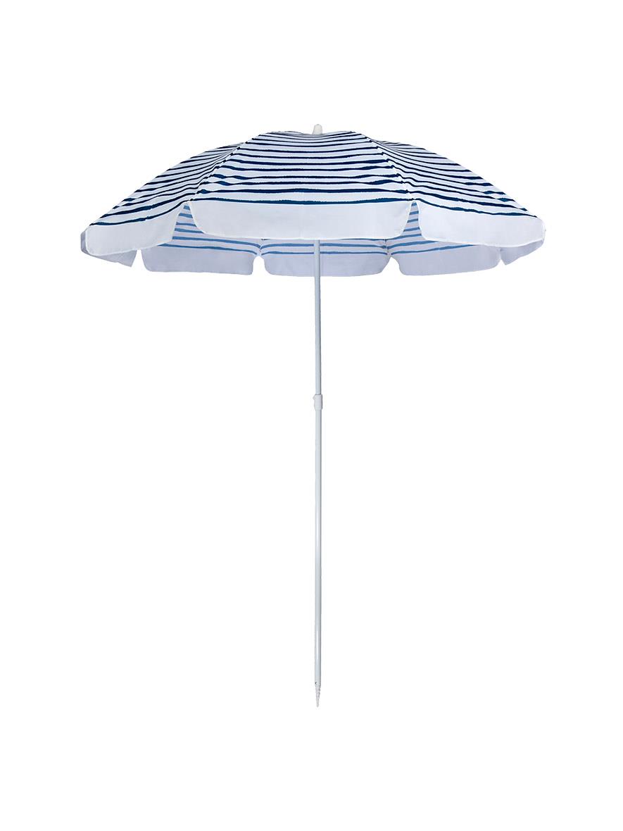 Striped Beach Umbrella