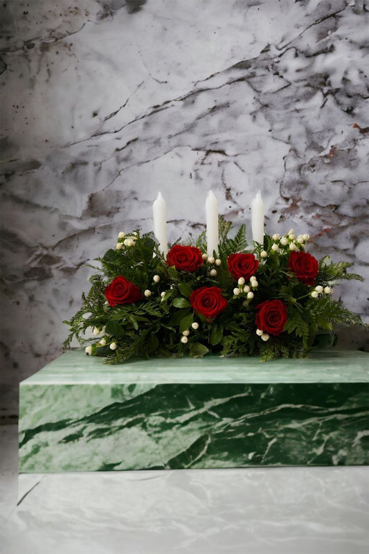 Evergreen Elegance Centrepiece