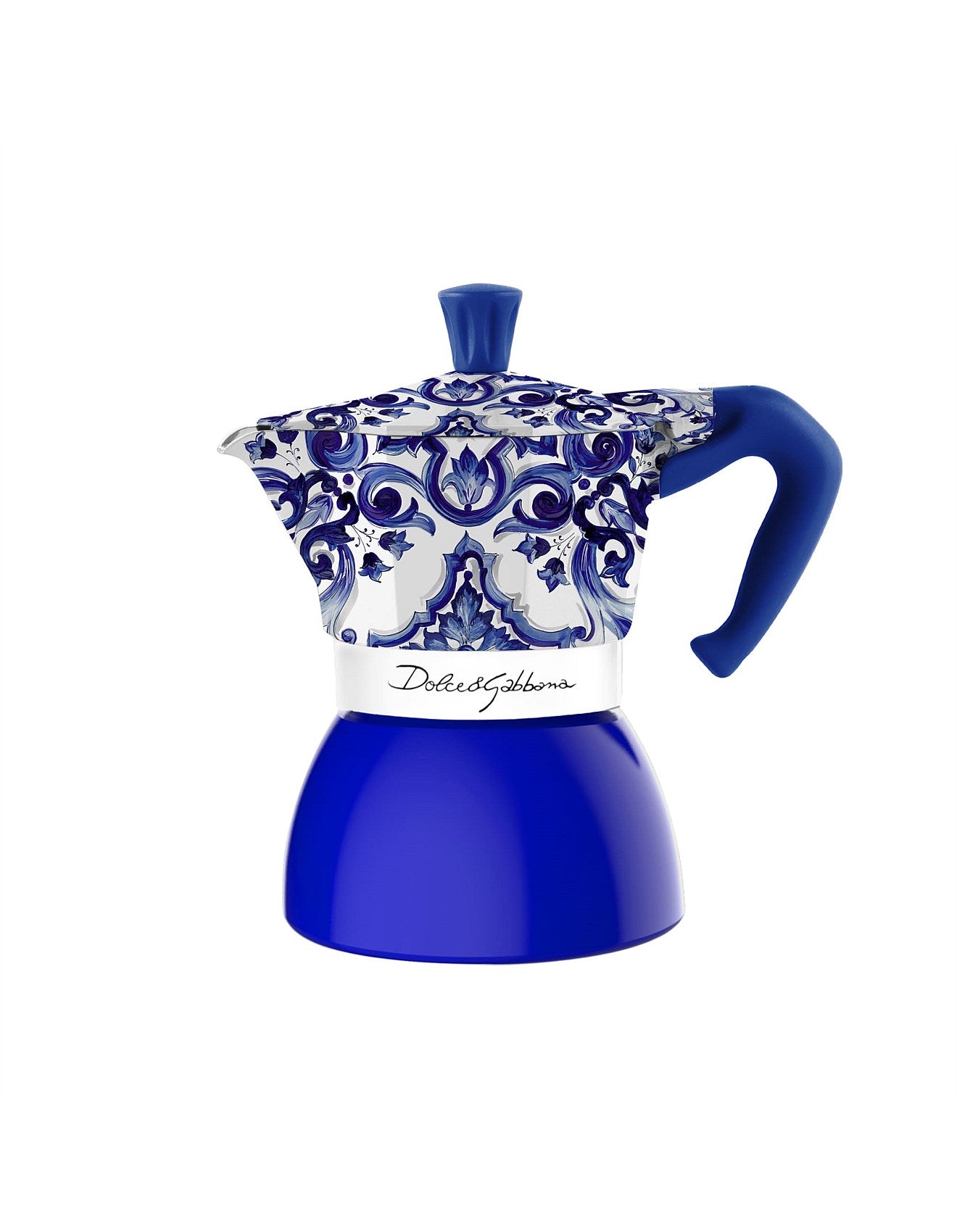 Dolce and Gabbana x Bialetti Blu Mediterraneo