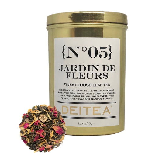 Deitea {No.05} Jardin De Fleurs Tea and Caddy 75g