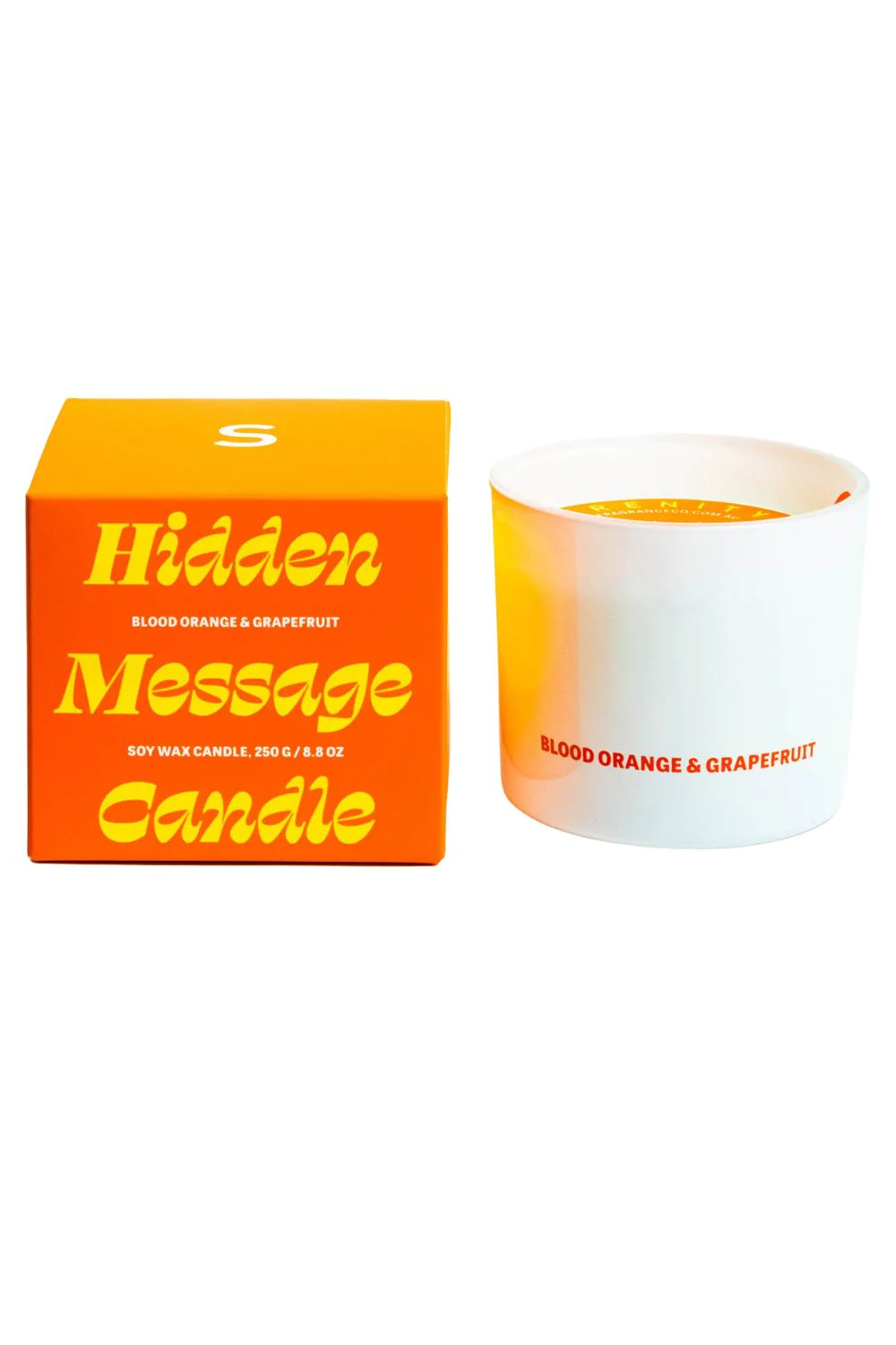 Serenity Hidden Message Candles 250g