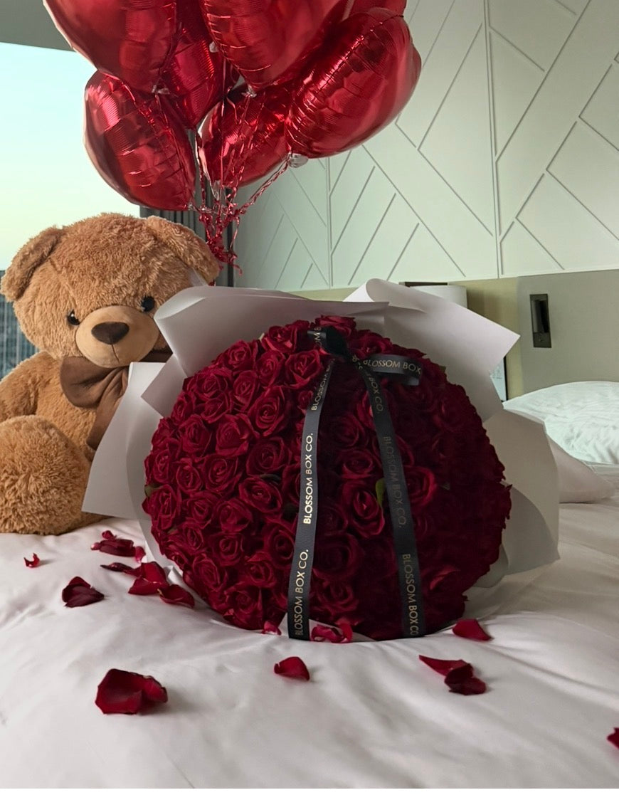 Forever Rose Bouquet (Silk Roses)