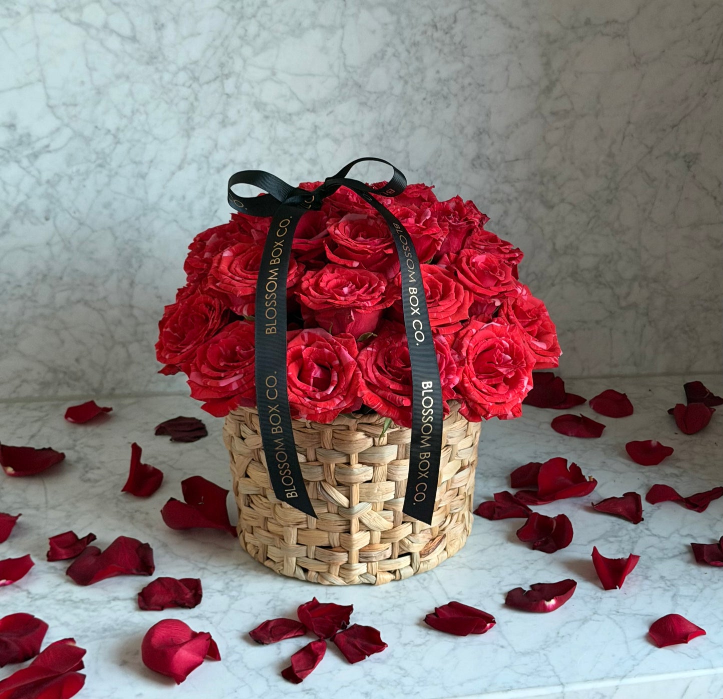 Forever Yours Rose Basket