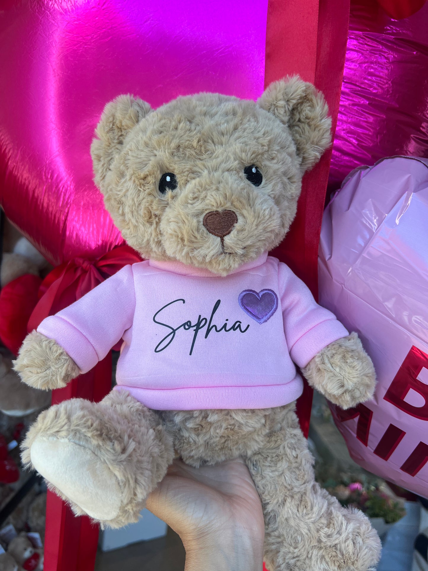 Personalised Teddy Bear (24hrs notice)