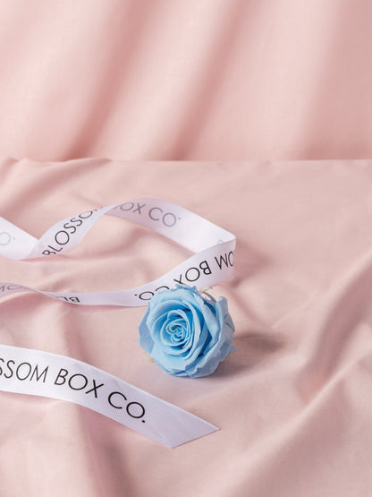 Preserved Classic Ceramic Round Rose Box