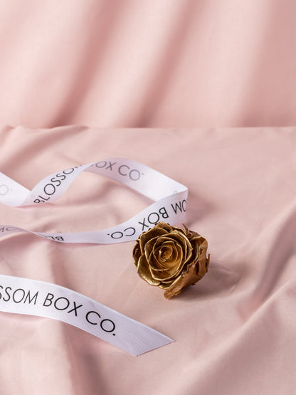 Preserved Classic Ceramic Round Rose Box