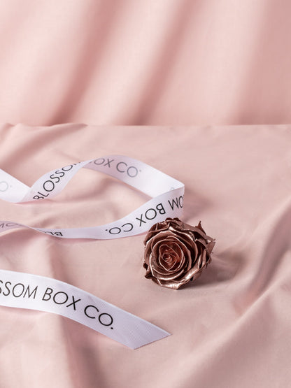 Preserved Classic Ceramic Round Rose Box