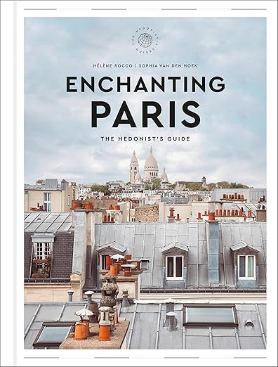 Enchanting Paris book with a Paris rooftops photo cover