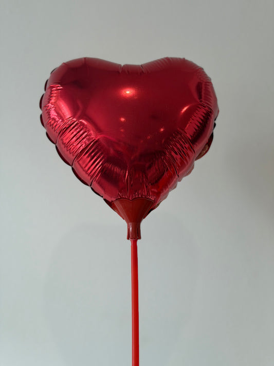 Air filled Heart Balloon