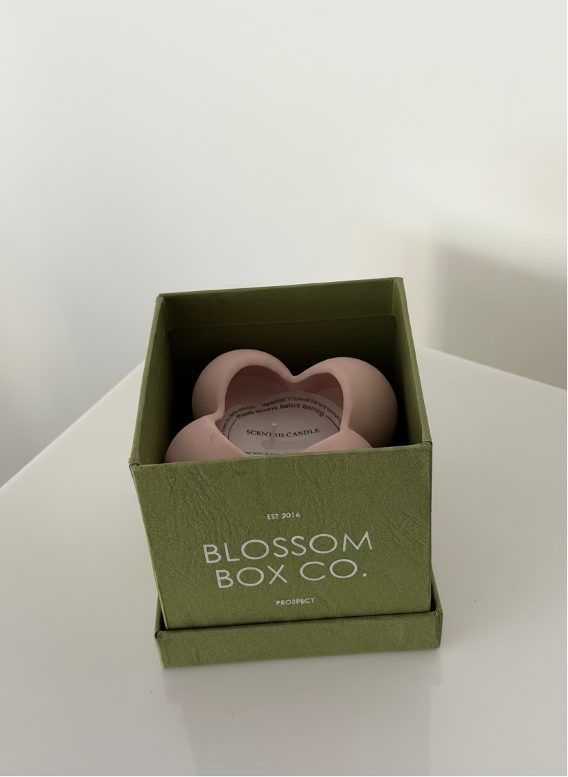 Bubble Candle (Fig Scented) 180g