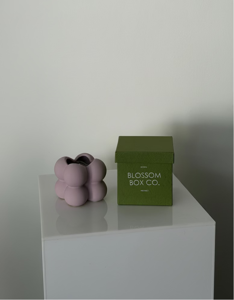 Bubble Candle (Fig Scented) 180g