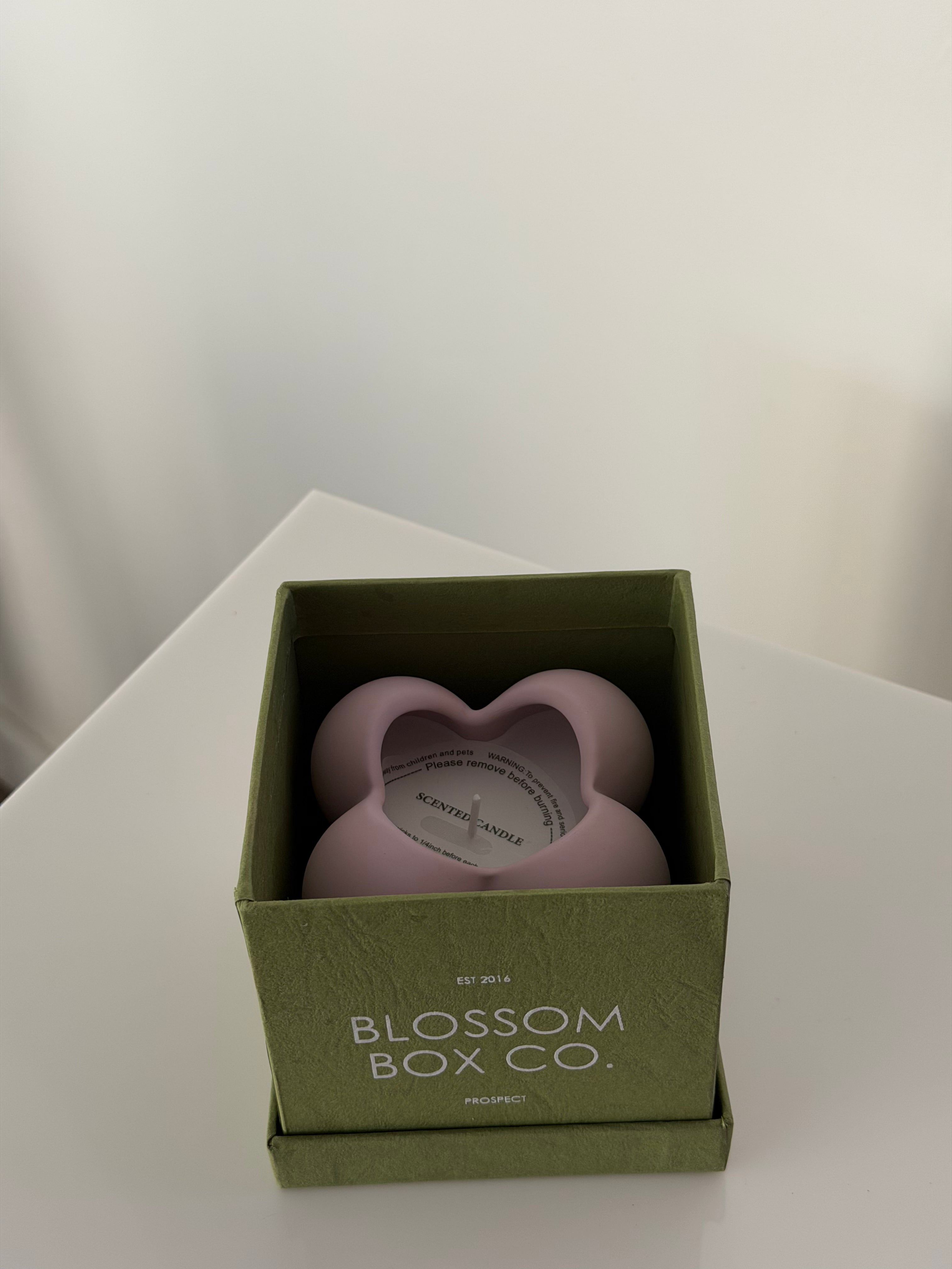 Bubble Candle (Fig Scented) 180g