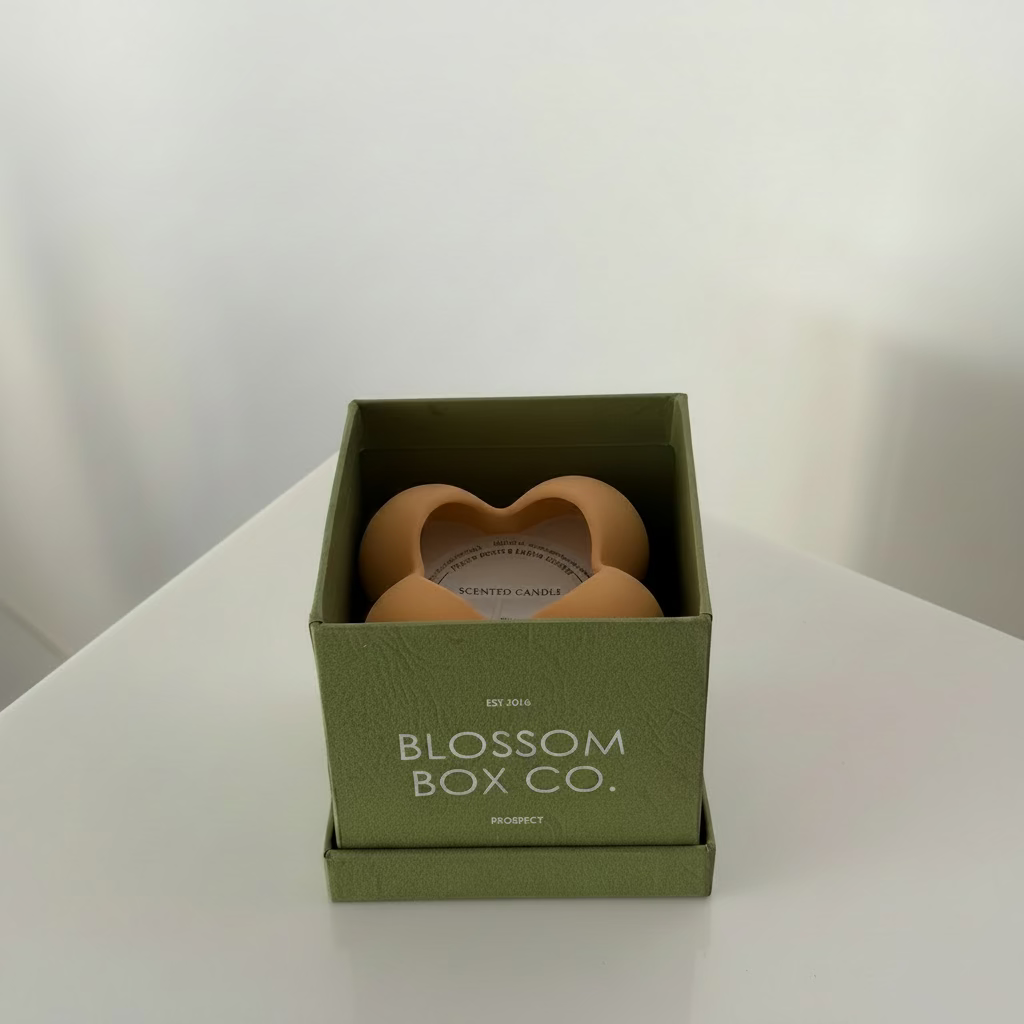 Bubble Candle (Fig Scented) 180g