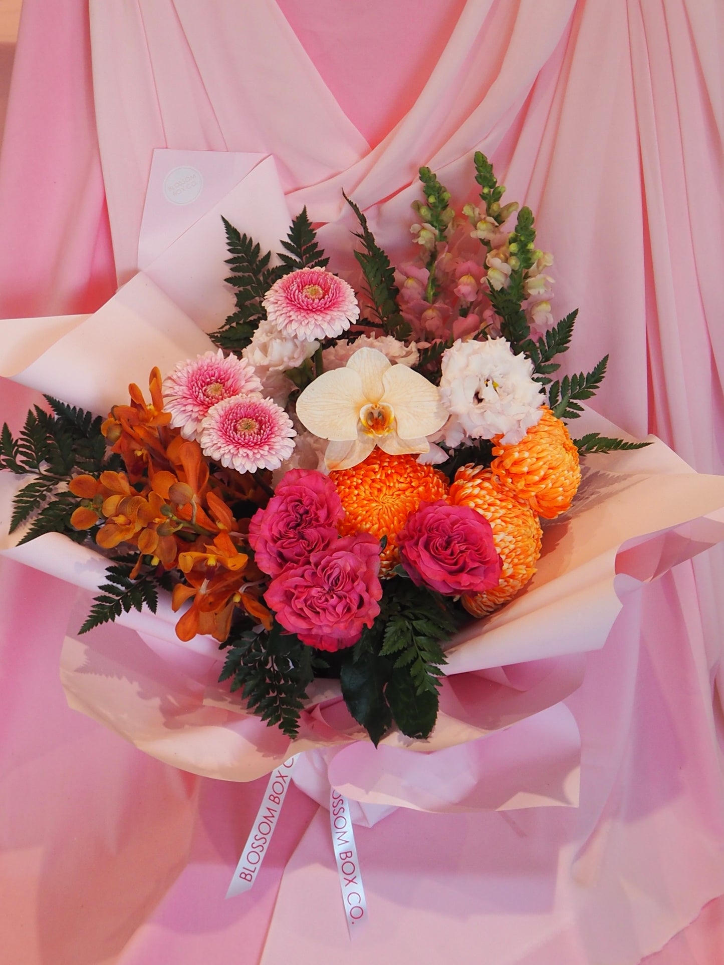 A Mother's Touch Wrapped Bouquet