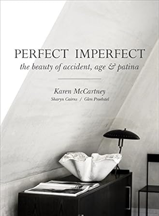Perfect Imperfect book with a pale interior photo cover