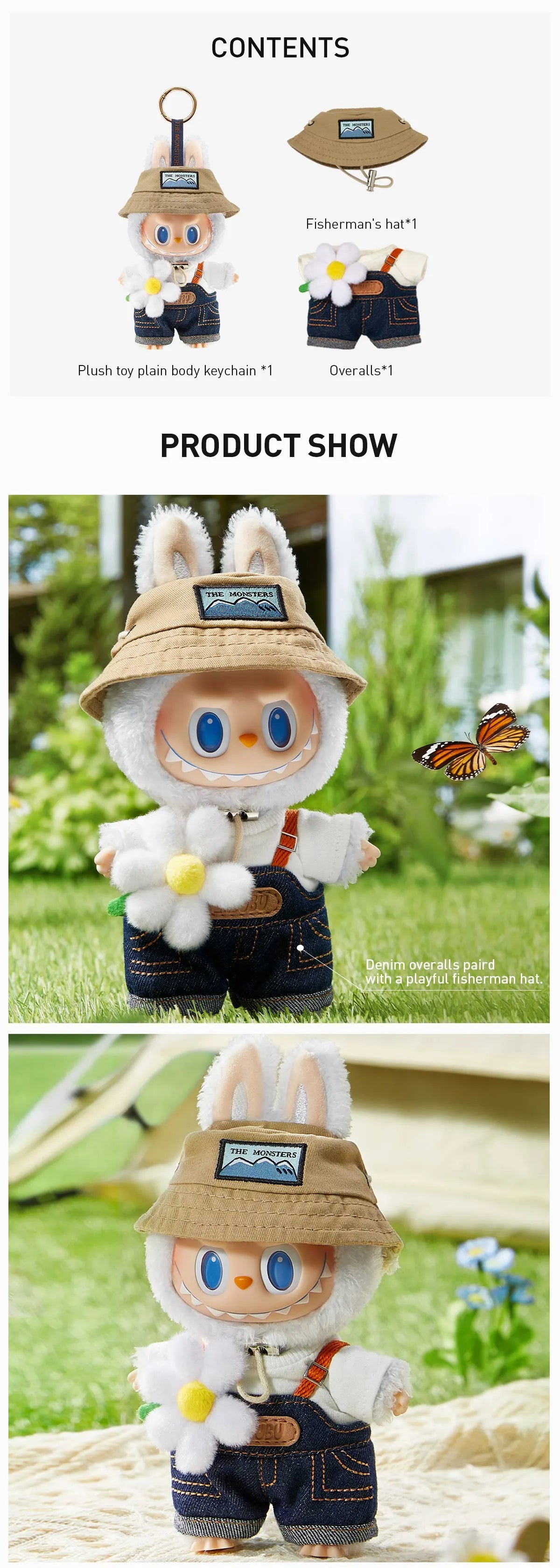 Labubu The Monsters - Fall In Wild Vinyl Plush Doll Pendant, photo 2 of 2
