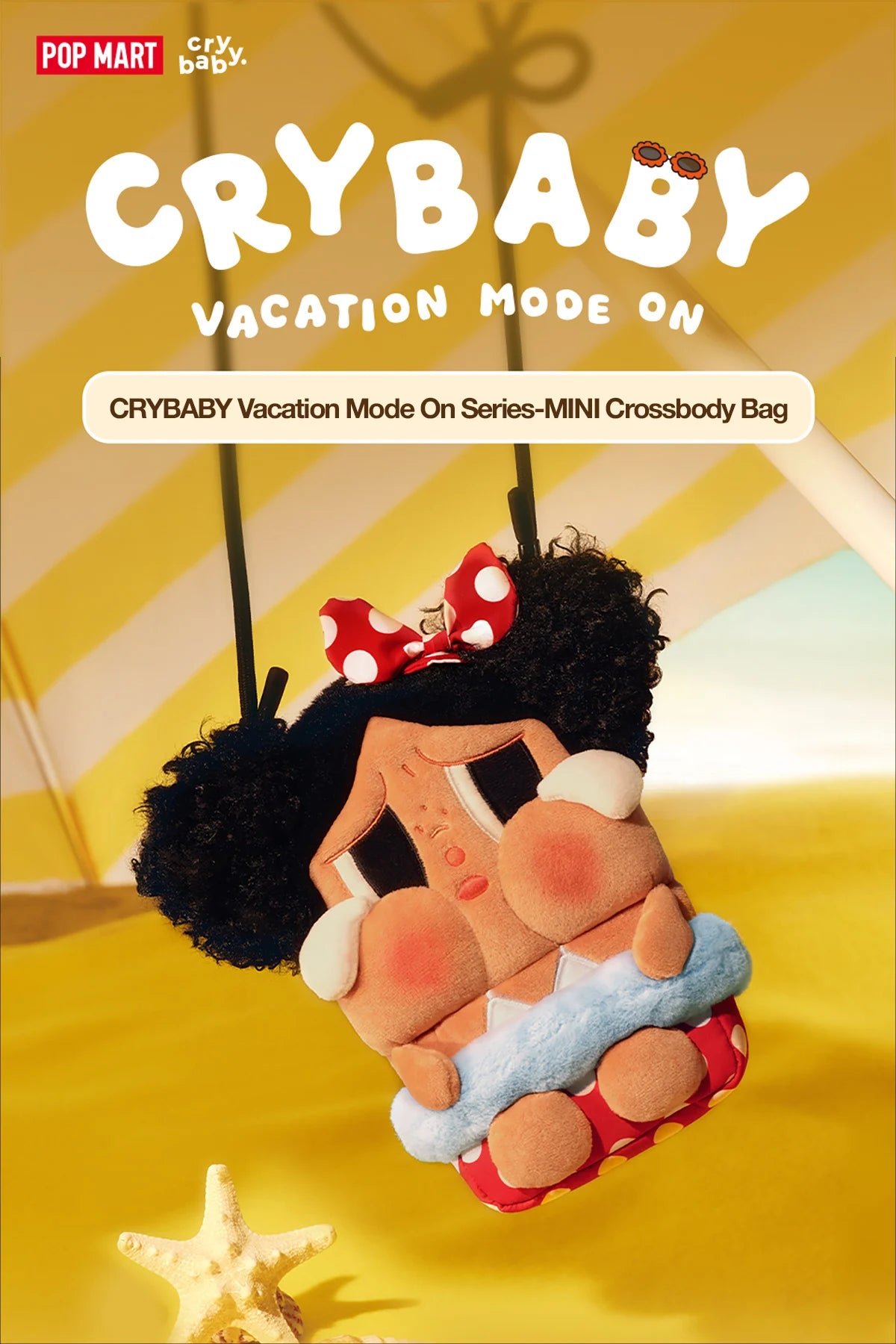 CRYBABY Vacation Mode On Series - Mini Crossbody Bag Red, photo 1 of 3