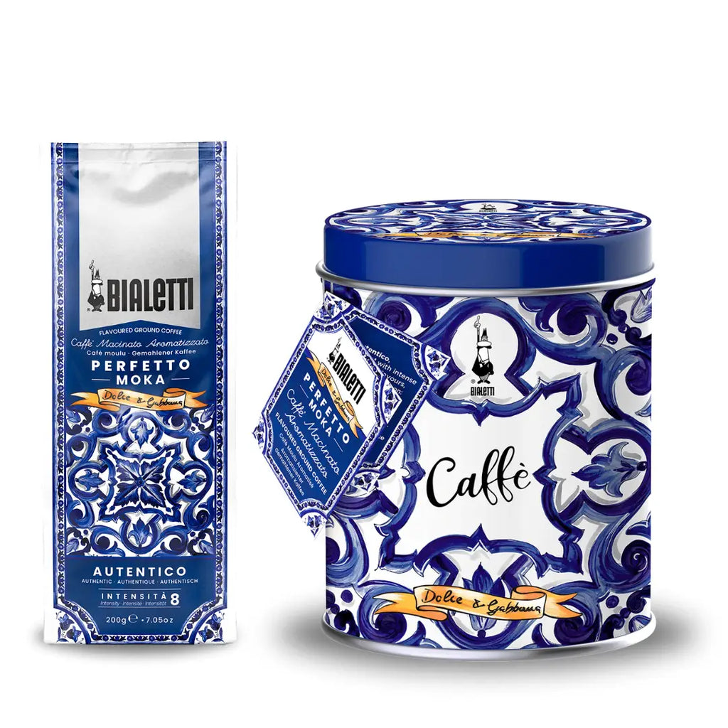 Dolce and Gabbana x Bialetti Blu Mediterraneo