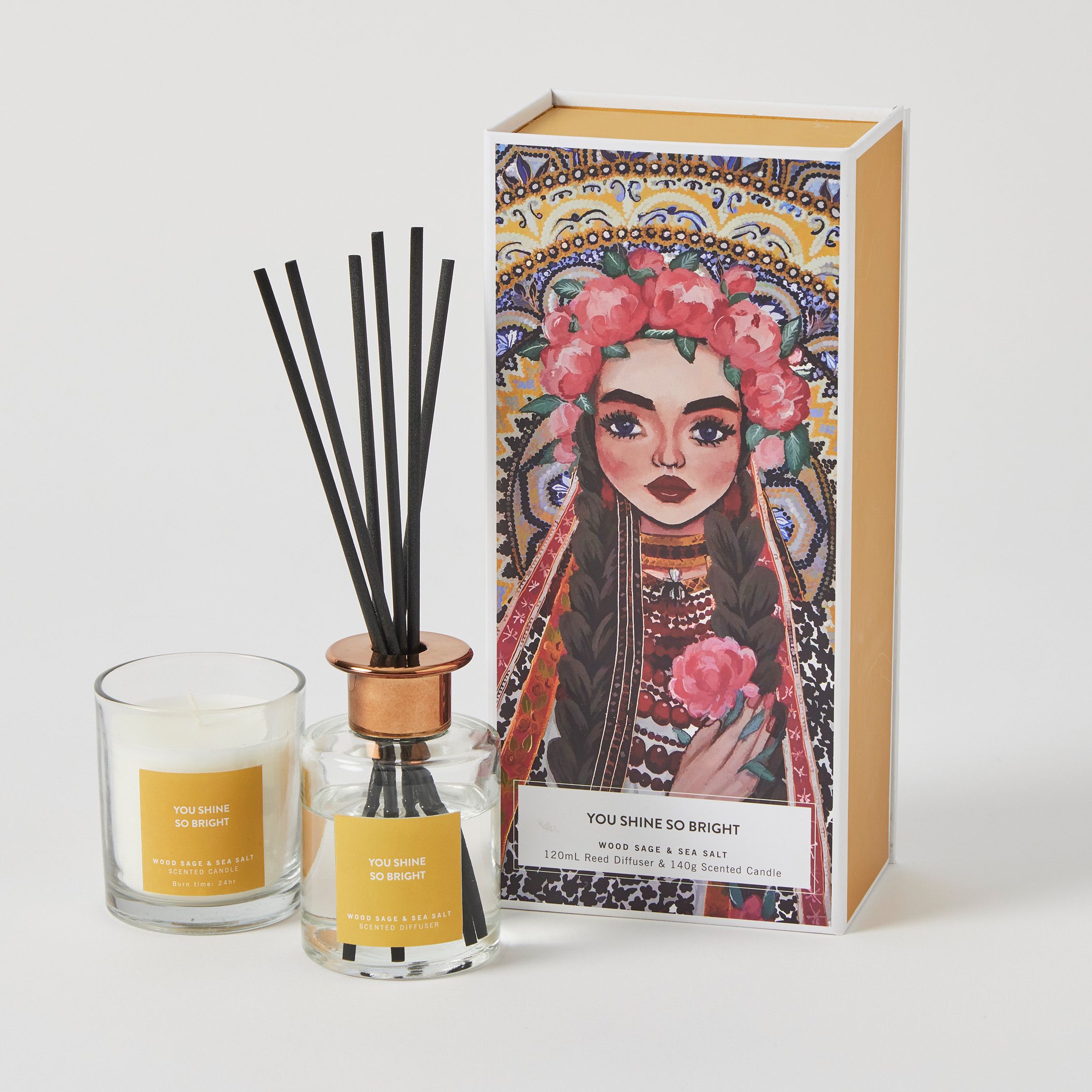 Boheman Candle and Diffuser Set