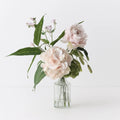 Silk Hydrangea and Peony Mixed Vase Arrangement