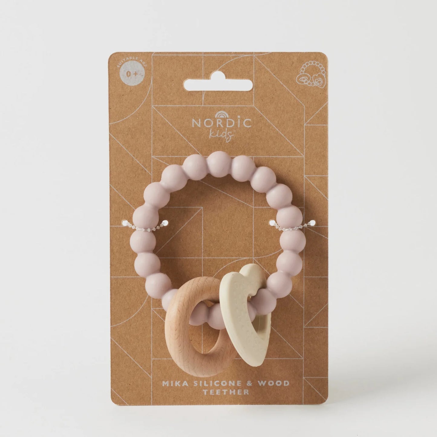 Silicone and Wood Teethers