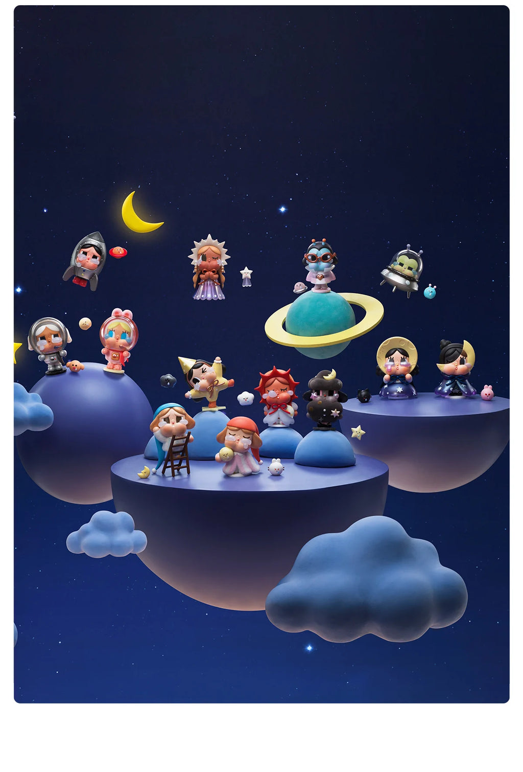 Crybaby - Crying To The Moon Series Figures (Blind Box)