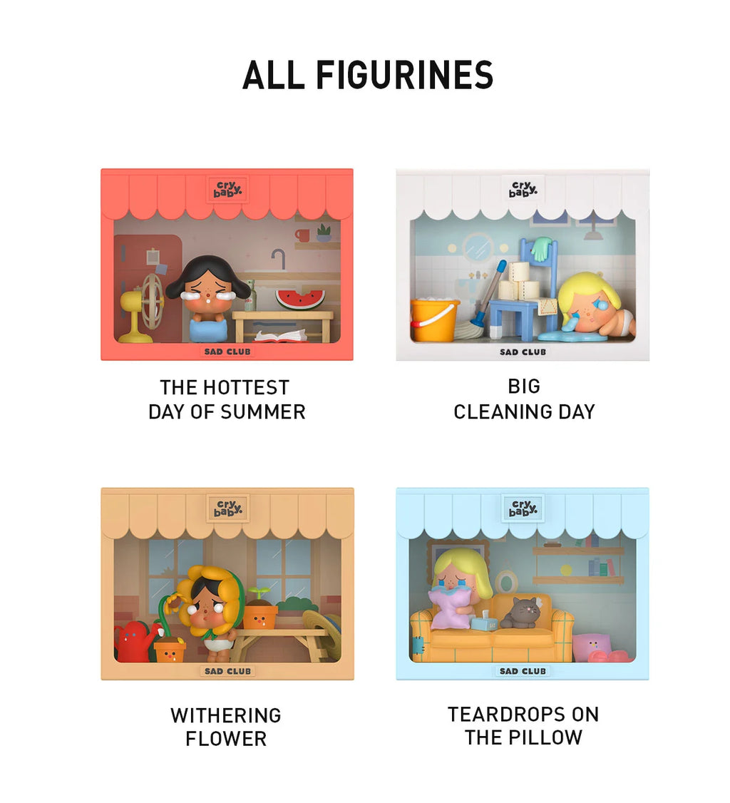 Crybaby - Sad Club Series Scene Sets (Blind Box)