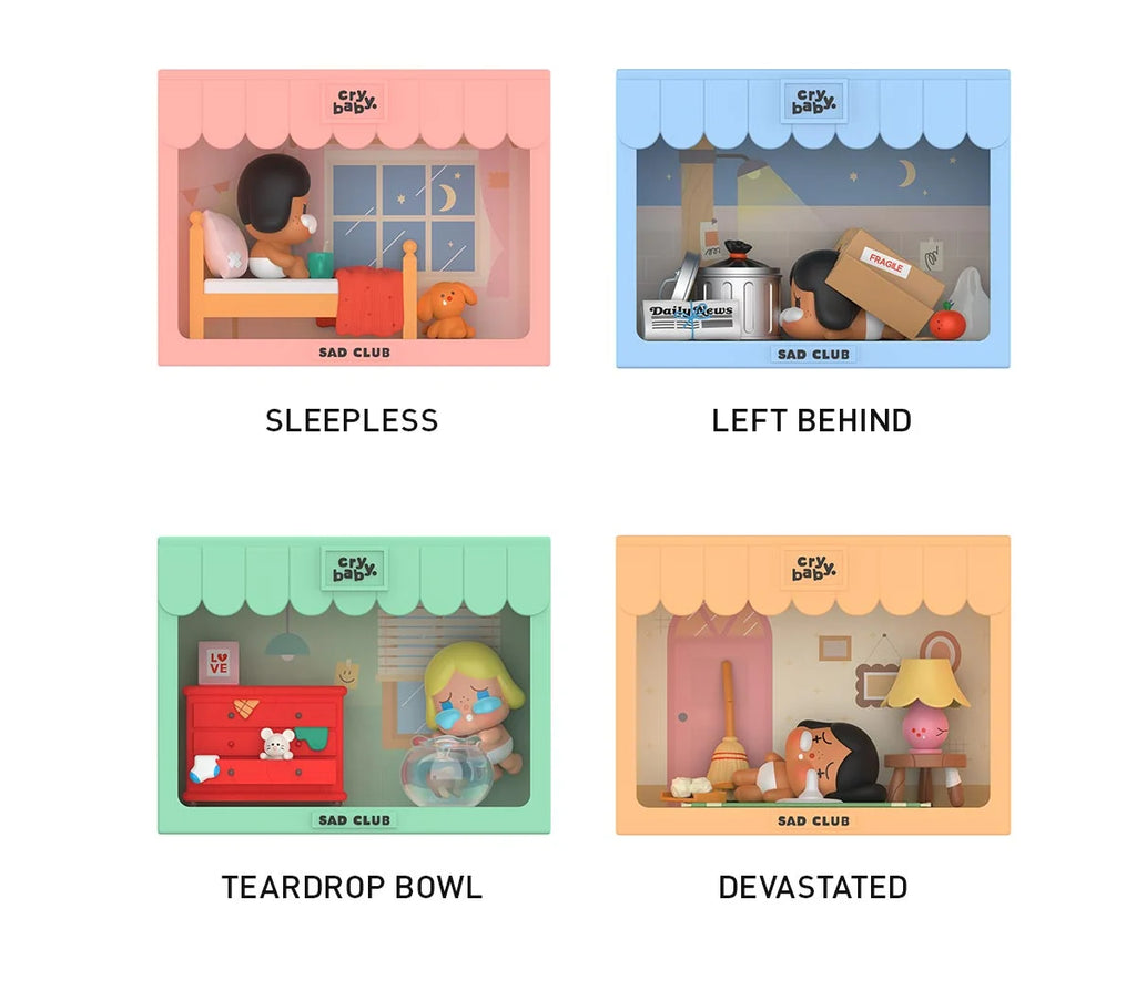 Crybaby - Sad Club Series Scene Sets (Blind Box)
